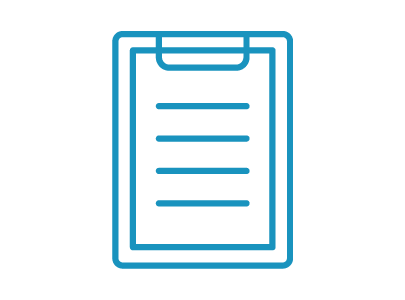 checklist icon centered