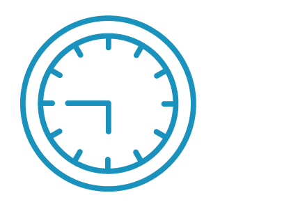 clock icon to the side